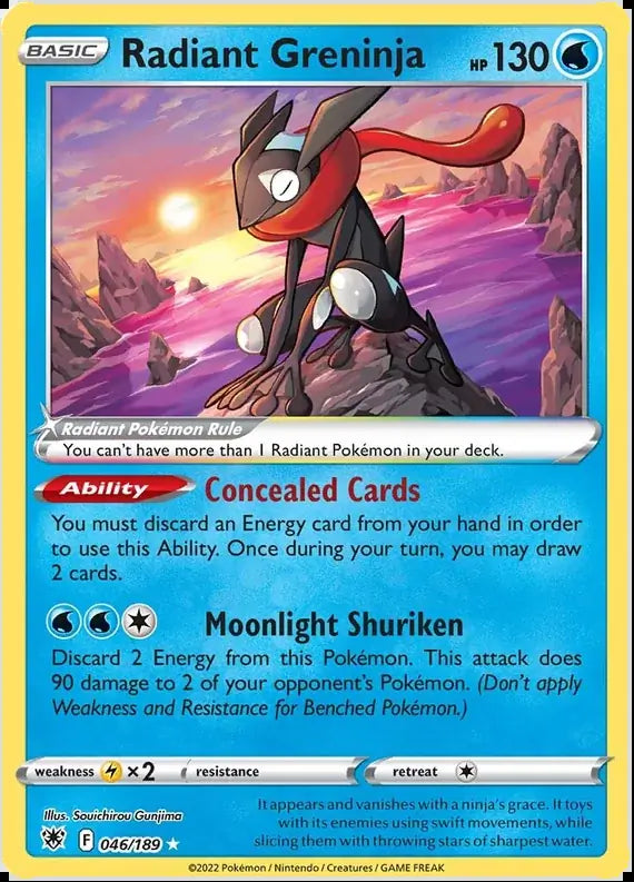 Radiant Greninja - Astral Radiance