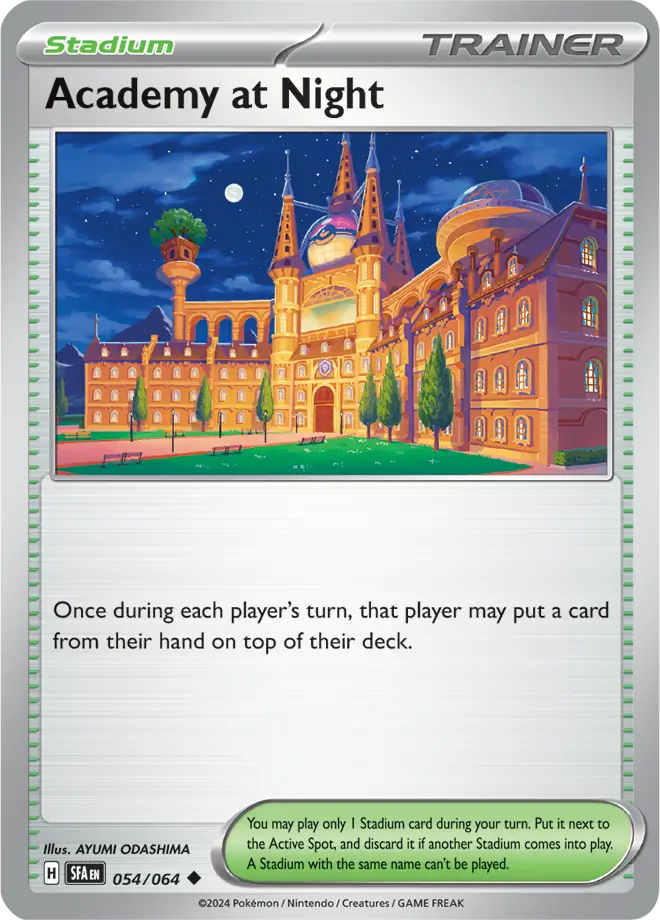 Academy at Night - #054 - Shrouded Fable