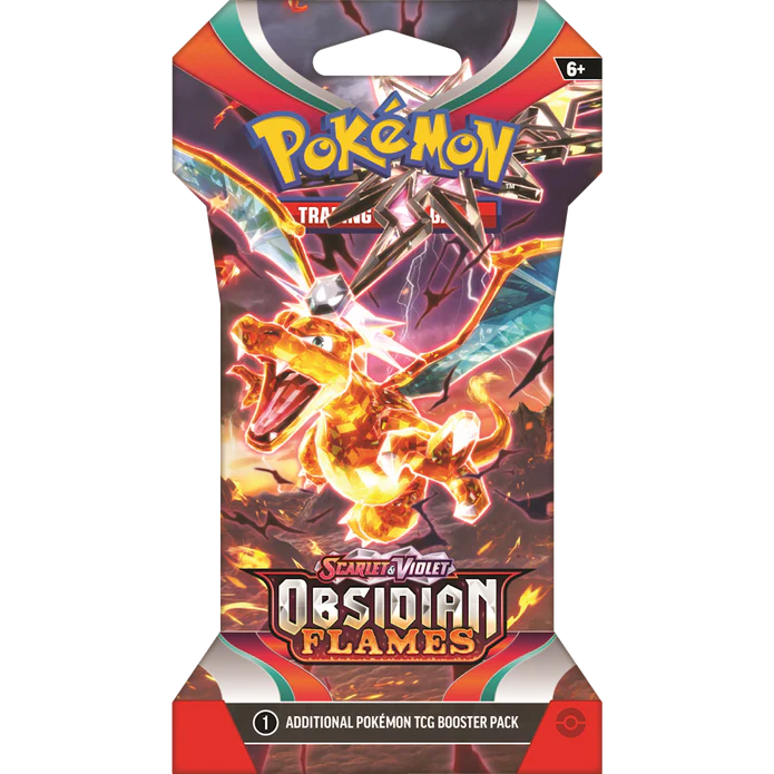 Obsidian Flames Sleeved Booster Pack