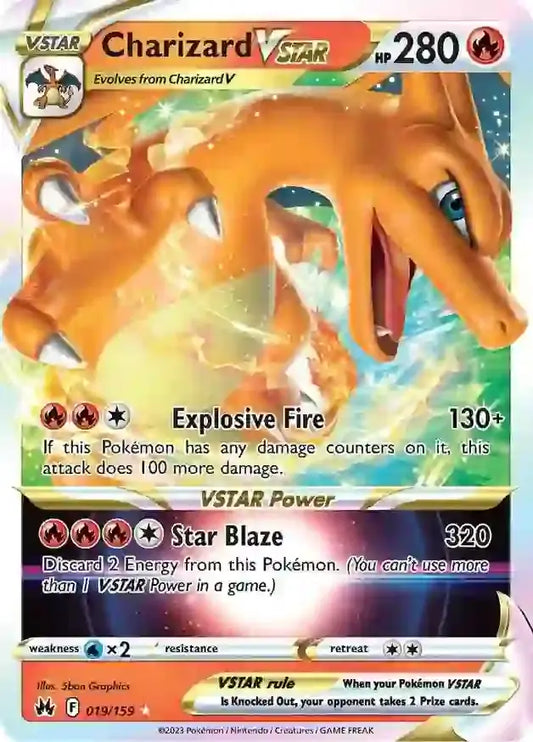 Charizard VStar - Crown Zenith - PSA 9
