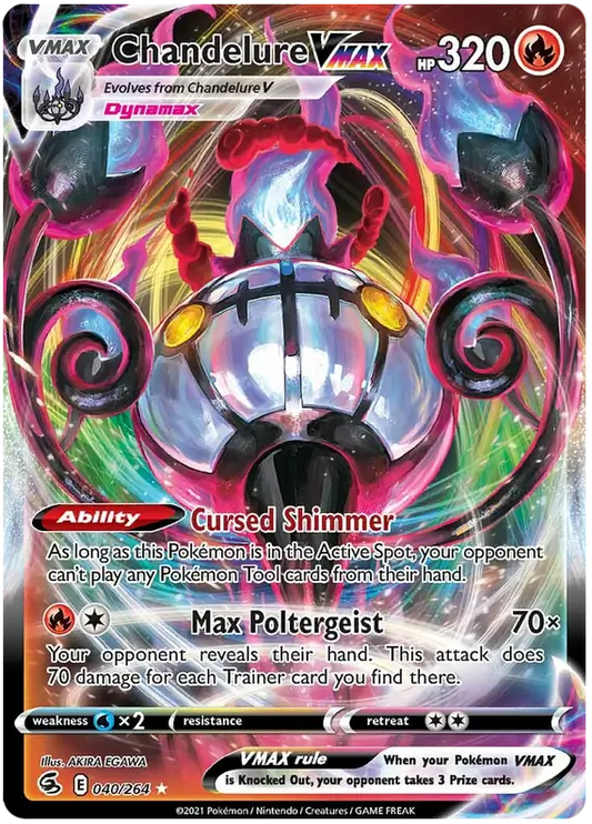 Chandelure VMax - Fusion Strike