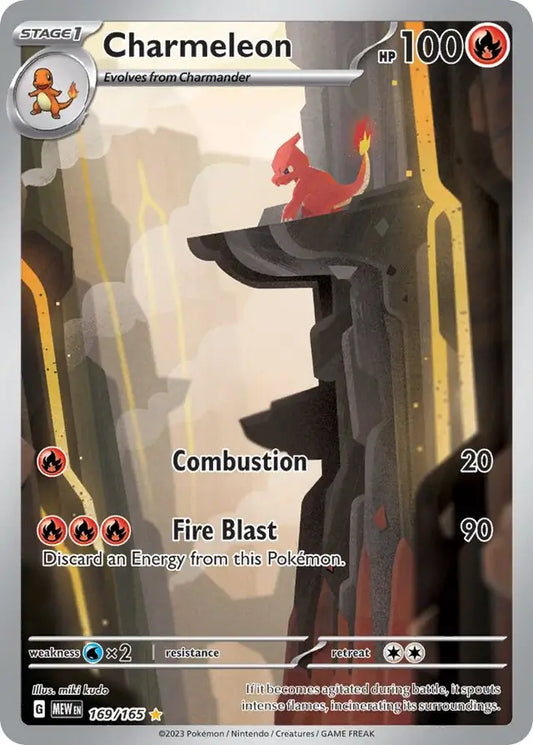 Charmeleon IR - Pokemon 151 - PSA 9