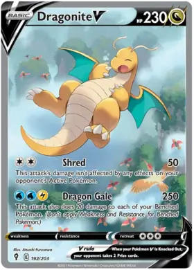 Dragonite V - Evolving Skies - PSA 10