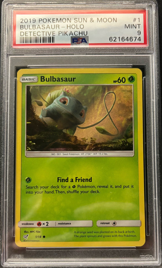 Bulbasaur - PSA 9