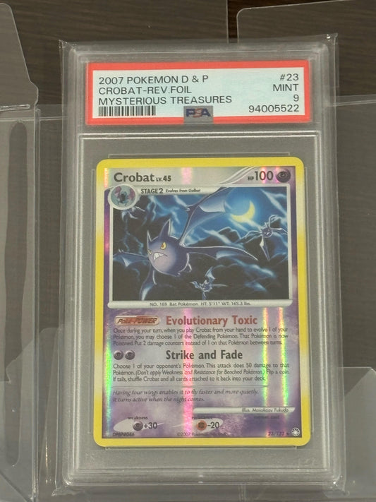 Crobat Reverse Holofoil - PSA 9