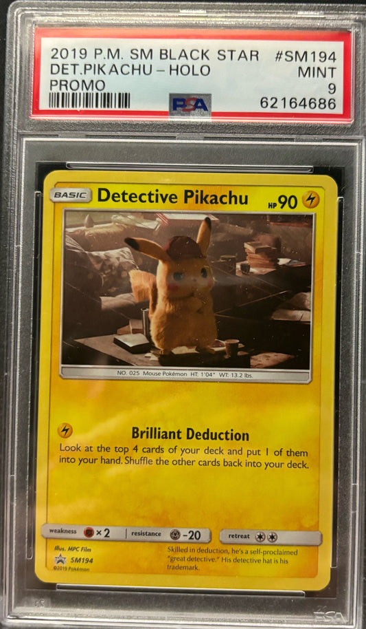 Detective Pikachu - PSA 9